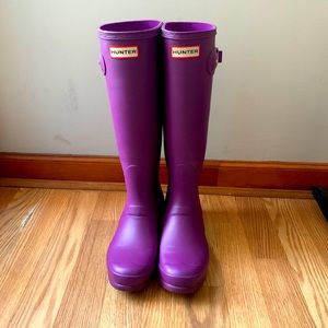 Hunter original tall boots